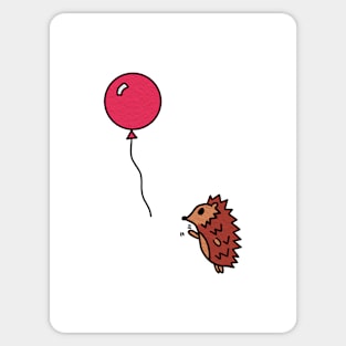 Red Balloon Sticker